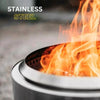 Compact Smokeless Fire Pit for Outdoor Use