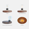 Floating LED Bulb Lamp - Creative Magnetic Levitation Night Light for Home Decor and Unique Birthday Gifts