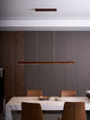 Rectangular Wooden Pendant Lamp