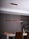Rectangular Wooden Pendant Lamp