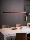 Rectangular Wooden Pendant Lamp
