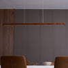 Rectangular Wooden Pendant Lamp