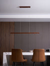 Rectangular Wooden Pendant Lamp
