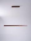 Rectangular Wooden Pendant Lamp
