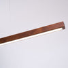 Rectangular Wooden Pendant Lamp