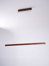 Rectangular Wooden Pendant Lamp