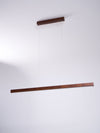 Rectangular Wooden Pendant Lamp
