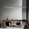 Rectangular Wooden Pendant Lamp