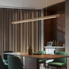 Rectangular Wooden Pendant Lamp