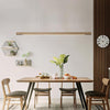 Rectangular Wooden Pendant Lamp