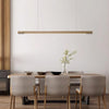 Rectangular Wooden Pendant Lamp