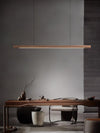 Rectangular Wooden Pendant Lamp