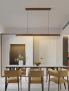 Rectangular Wooden Pendant Lamp