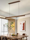 Rectangular Wooden Pendant Lamp