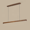 Rectangular Wooden Pendant Lamp