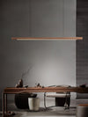 Rectangular Wooden Pendant Lamp