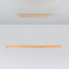 Rectangular Wooden Pendant Lamp