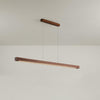 Rectangular Wooden Pendant Lamp