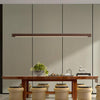 Rectangular Wooden Pendant Lamp