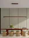 Rectangular Wooden Pendant Lamp