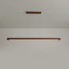 Rectangular Wooden Pendant Lamp