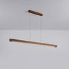 Rectangular Wooden Pendant Lamp