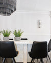 Melange Alabaster Extended Wall Sconce