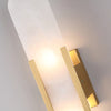 Melange Alabaster Extended Wall Sconce