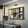 Linear Wall Light with Metal Frame Mirror