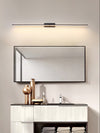 Linear Wall Light with Metal Frame Mirror