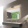 Linear Wall Light with Metal Frame Mirror