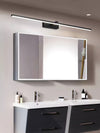 Linear Wall Light with Metal Frame Mirror