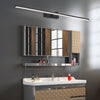Linear Wall Light with Metal Frame Mirror