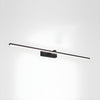 Linear Wall Light with Metal Frame Mirror