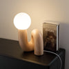 Whimsical N-Design Table Lamp