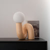 Whimsical N-Design Table Lamp