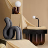 Whimsical N-Design Table Lamp
