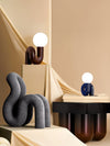 Whimsical N-Design Table Lamp