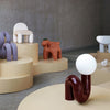 Whimsical N-Design Table Lamp