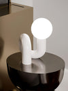 Whimsical N-Design Table Lamp