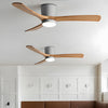 Scandinavian Wooden Ceiling Fan Light 42" / 48"