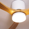 Scandinavian Wooden Ceiling Fan Light 42" / 48"