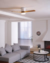Scandinavian Wooden Ceiling Fan Light 42" / 48"