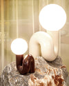 Whimsical N-Design Table Lamp