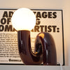Whimsical N-Design Table Lamp