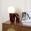 Whimsical N-Design Table Lamp