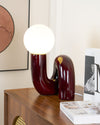 Whimsical N-Design Table Lamp