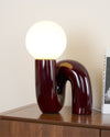Whimsical N-Design Table Lamp