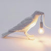 Raven-Inspired Resin Table Lamp