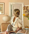 Rice Paper Lantern Floor Lamp